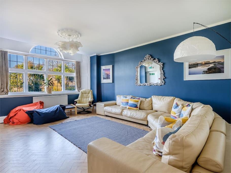Vila The Beach House-Devon- On The Beach- Sleeps 20 Exmouth Exteriér fotografie