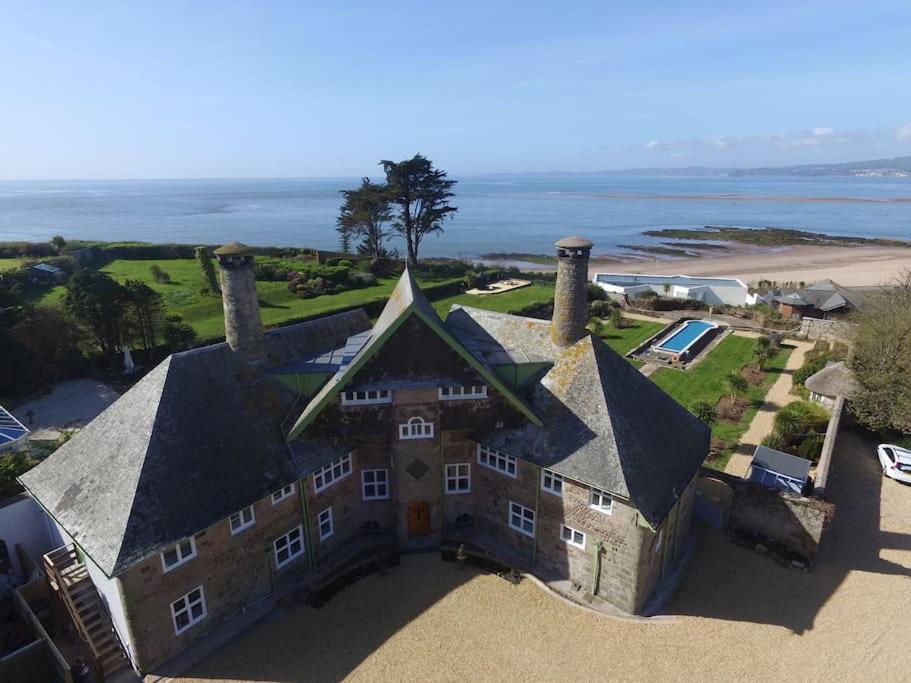Vila The Beach House-Devon- On The Beach- Sleeps 20 Exmouth Exteriér fotografie