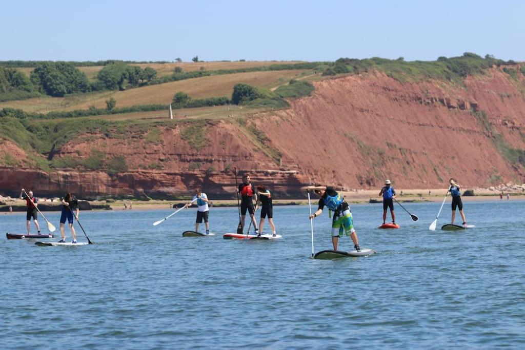 Vila The Beach House-Devon- On The Beach- Sleeps 20 Exmouth Exteriér fotografie