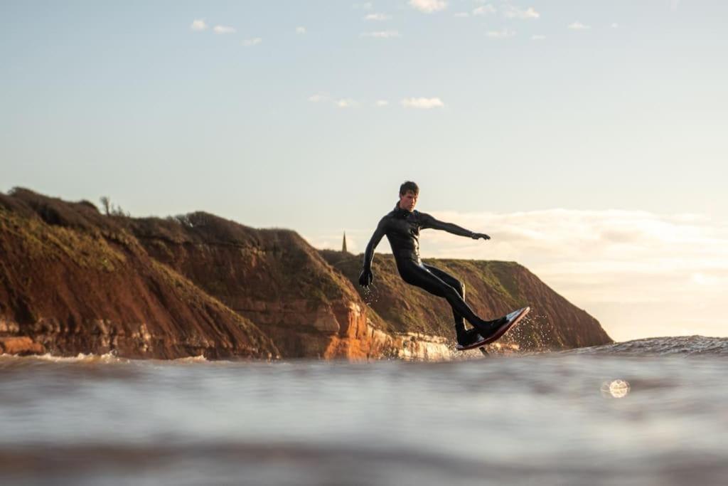 Vila The Beach House-Devon- On The Beach- Sleeps 20 Exmouth Exteriér fotografie