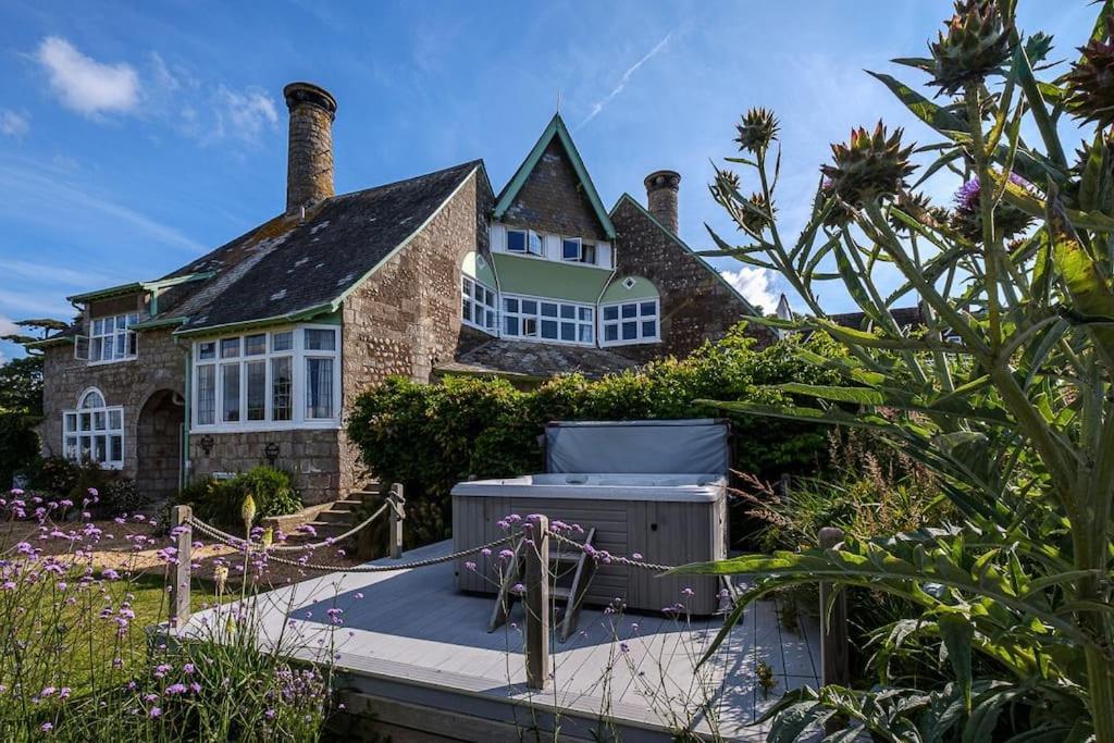 Vila The Beach House-Devon- On The Beach- Sleeps 20 Exmouth Exteriér fotografie